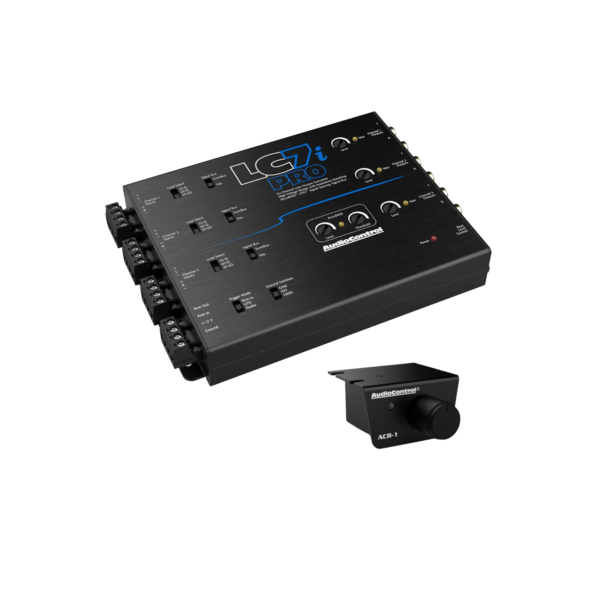 LC7iPRO 6-CHANNEL LINE OUTPUT CONVERTER W/ACCUBASS