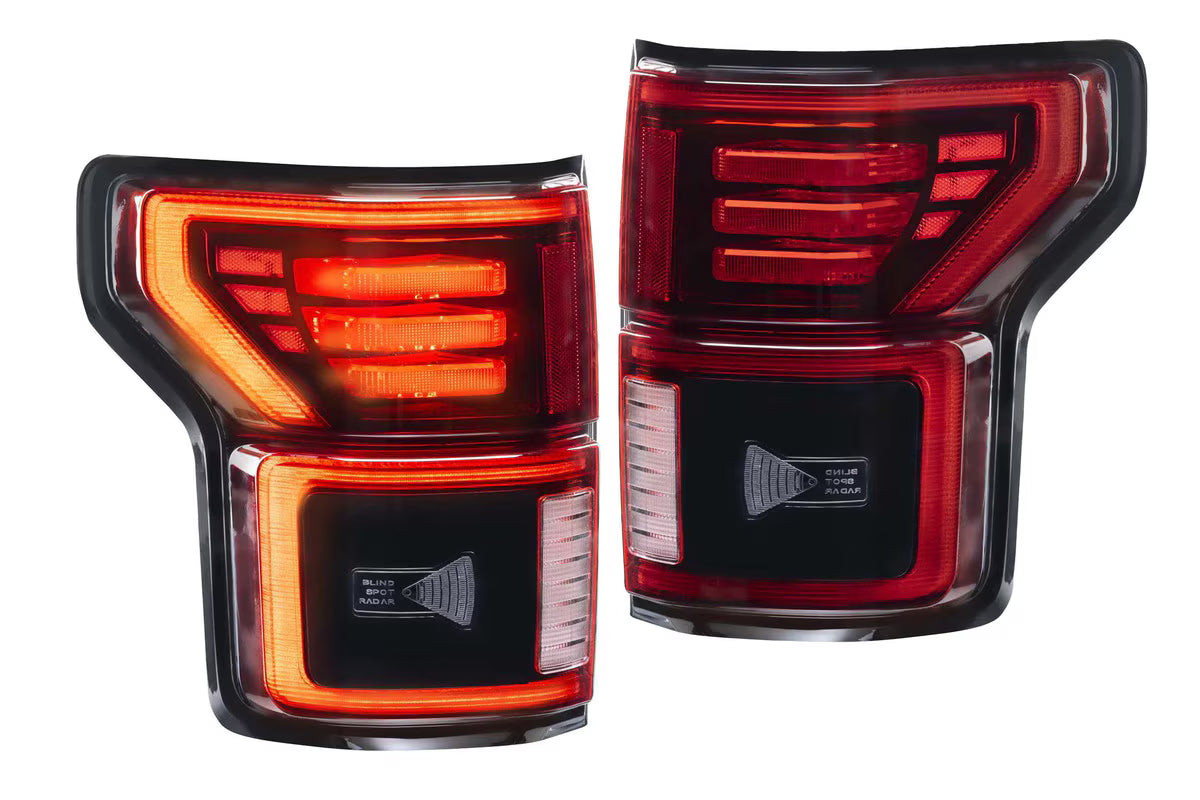 15-20 F150 XB LED TAIL LIGHTS (PAIR / RED)