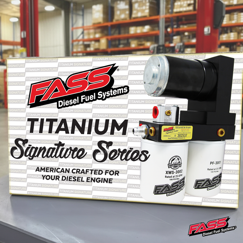 2011-2016 FORD POWERSTROKE 6.7L FASS TITANIUM SIGNATURE SERIES 180F 140GPH FUEL SYSTEM