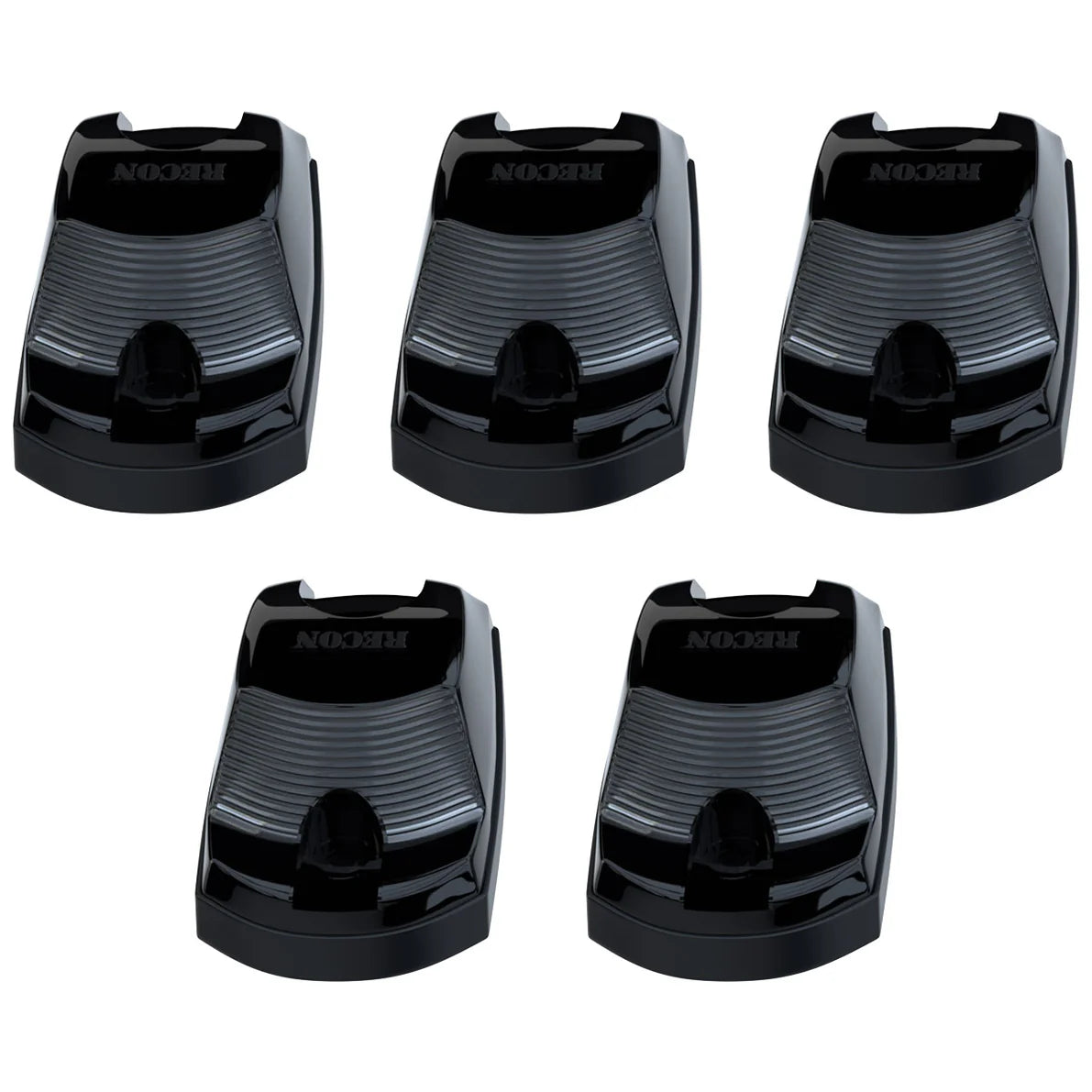 17-25 FORD SUPER DUTY 5-PIECE CAB ROOF LIGHT SET 2-WAY FRONT & REAR FACING ULTRA HIGH-POWER LEDS MULTIPLE LENS & COLORS - (ATTN: FOR MODELS THAT DID NO COME WITH FACTORY CAB ROOF LIGHTS)