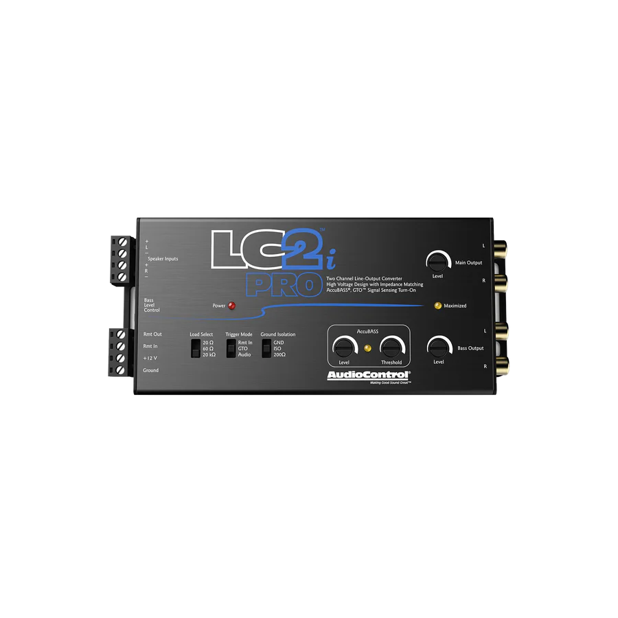 LC2i PRO 2-Channel Line Output Converter w/AccuBASS