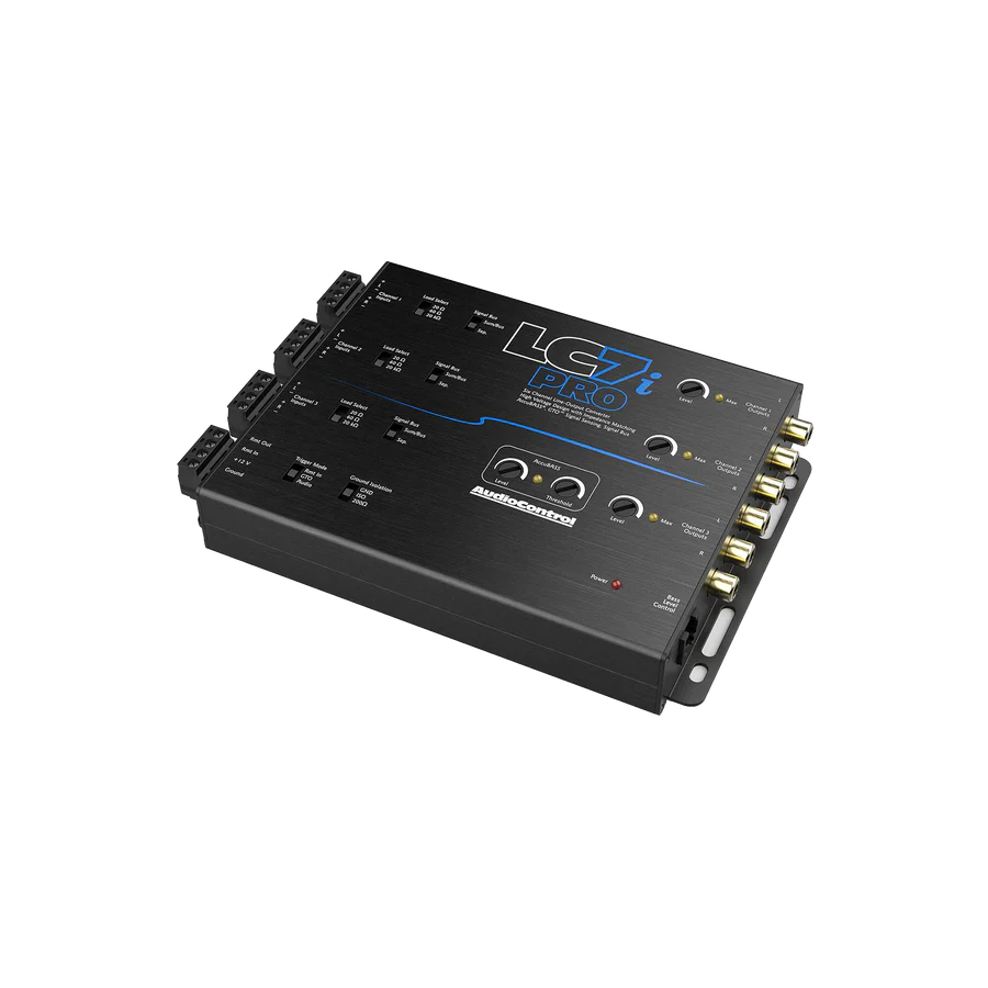 LC7iPRO 6-CHANNEL LINE OUTPUT CONVERTER W/ACCUBASS