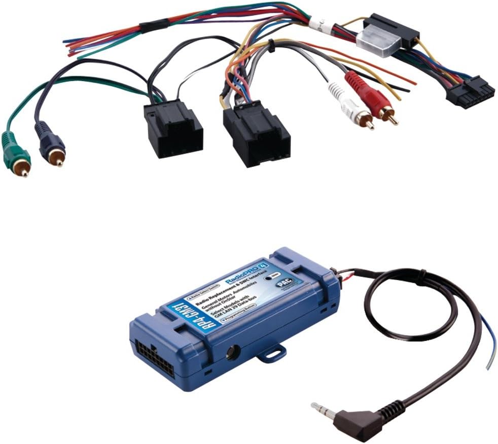 PAC RP4-GM31 ALL IN ONE RADIO REPLACEMENT & STEERING WHEEL CONTROL INTERFACE