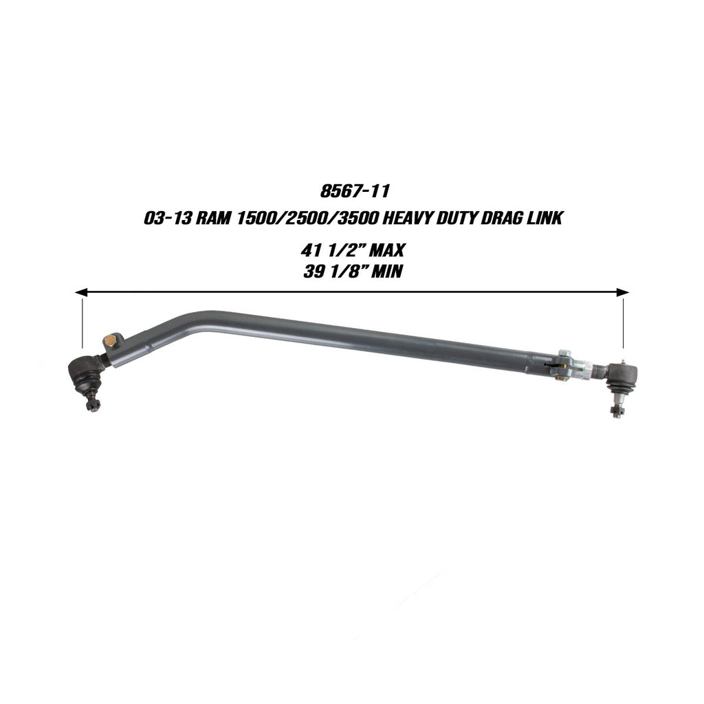 03-13 DODGE RAM 1500/2500/3500 HD CHROMOLY 1.5" DRAG LINK