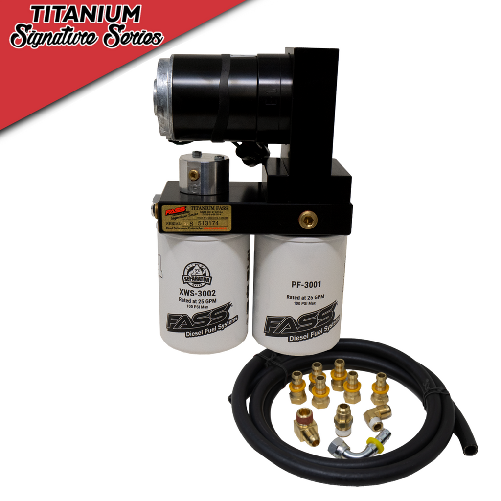 2017-2022 POWERSTROKE 6.7L FASS TITANIUM SIGNATURE SERIES 180F 140GPH FUEL SYSTEM