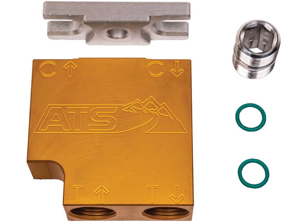13-18 CUMMINS 6.7L W/68RFE OR AISIN AS69RC TRANS THERMAL BYPASS VALVE UP-GRADE