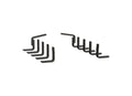 08-16 F250/F350 CREW CAB SB W2W GRIP STEP BRACKET KIT