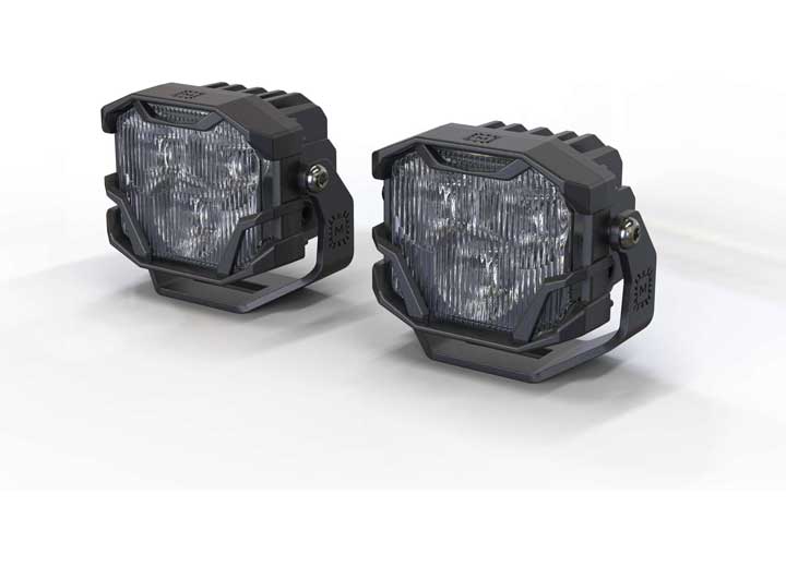 4BANGER 2.0 HXB SAE WIDE LED PODS (WHITE)(SET)