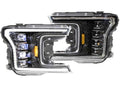 18-20 F150 XB LED HEADLIGHTS GEN 2 BLACK