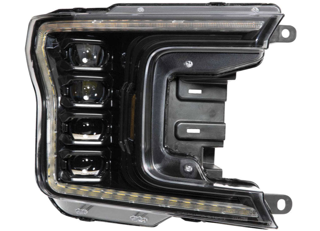 18-20 F150 XB LED HEADLIGHTS GEN 2 BLACK