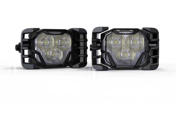 15-20 F150/17-C F250/F350 SD 4BANGER FOG LIGHT LOCATION MOUNT BRACKETS:TYPE F2