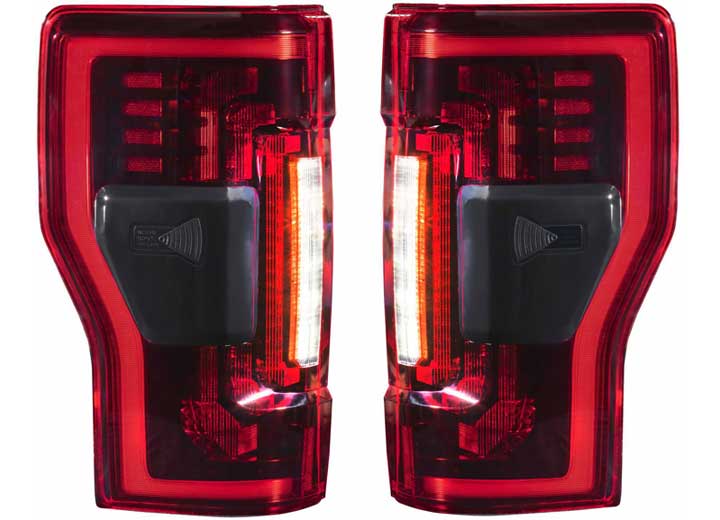 17-22 F250/F350 SUPER DUTY XB LED TAIL LIGHTS (PAIR/RED)