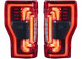 17-22 F250/F350 SUPER DUTY XB LED TAIL LIGHTS (PAIR/RED)