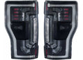 17-22 F250/F350 SUPER DUTY XB LED TAIL LIGHTS (PAIR/SMOKED)