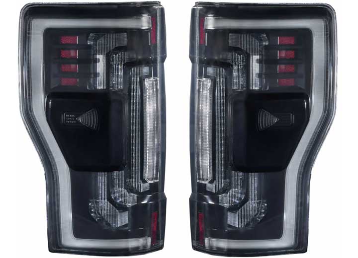 17-22 F250/F350 SUPER DUTY XB LED TAIL LIGHTS (PAIR/SMOKED)
