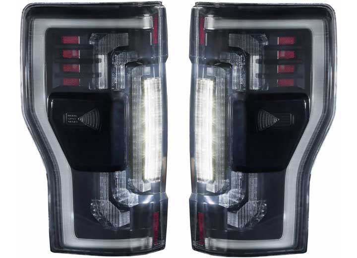 17-22 F250/F350 SUPER DUTY XB LED TAIL LIGHTS (PAIR/SMOKED)
