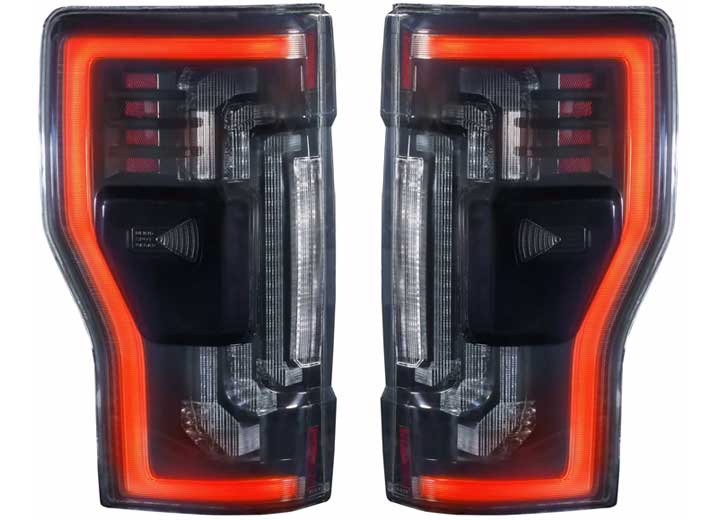 17-22 F250/F350 SUPER DUTY XB LED TAIL LIGHTS (PAIR/SMOKED)