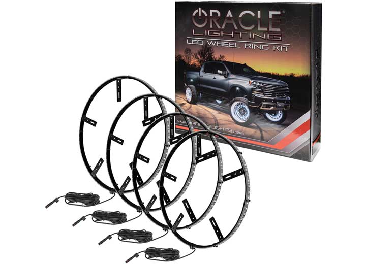 ORACLE LED ILLUMINATED WHEEL RINGS-COLORSHIFT NO REMOTE INCL(1720-504)-COLORSHIFT