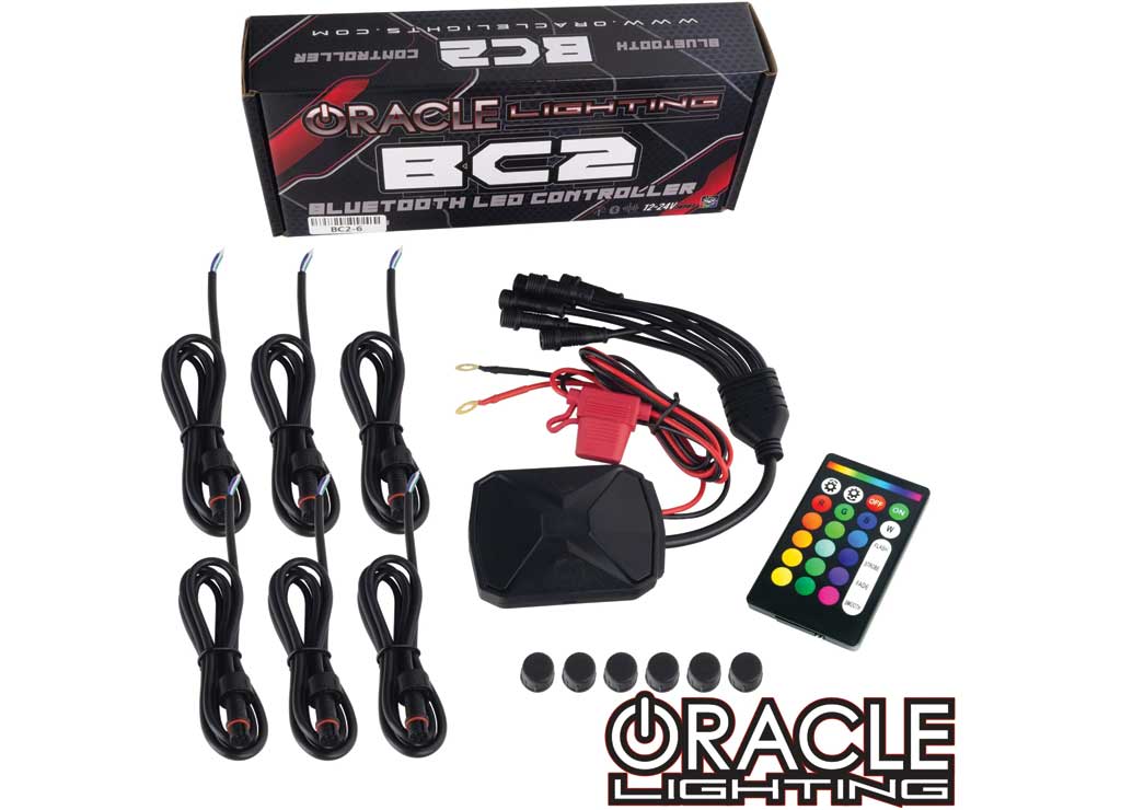 BC2 BLUETOOTH COLORSHIFT RGB LED CONTROLLER 6 OUTPUT
