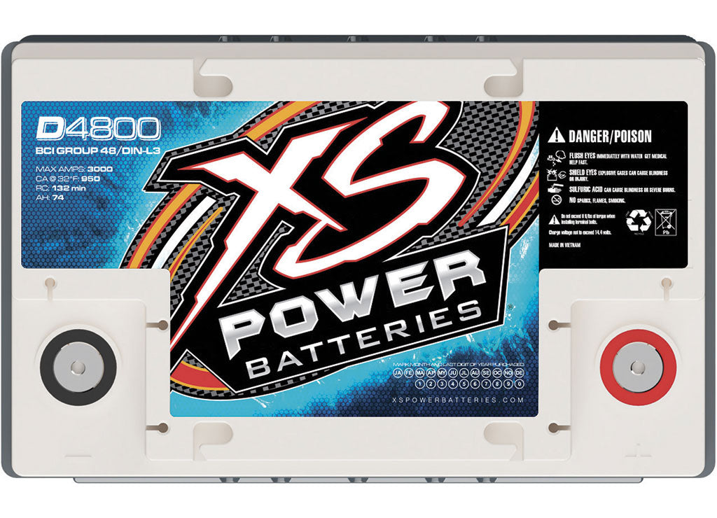 12V BCI GROUP 48 AGM BATTERY, MAX AMPS 3,000A, CA: 815 AH: 60, 2000W / 3000W