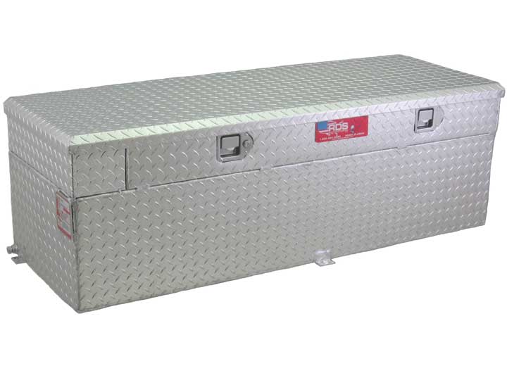 60 GAL AUX FUEL TANK & TOOLBOX COMBO W/FUEL SECURE 20x19x55