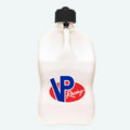 5.5 GALLON MOTORSPORT CONTAINER UTILITY JUG - SQUARE - WHITE