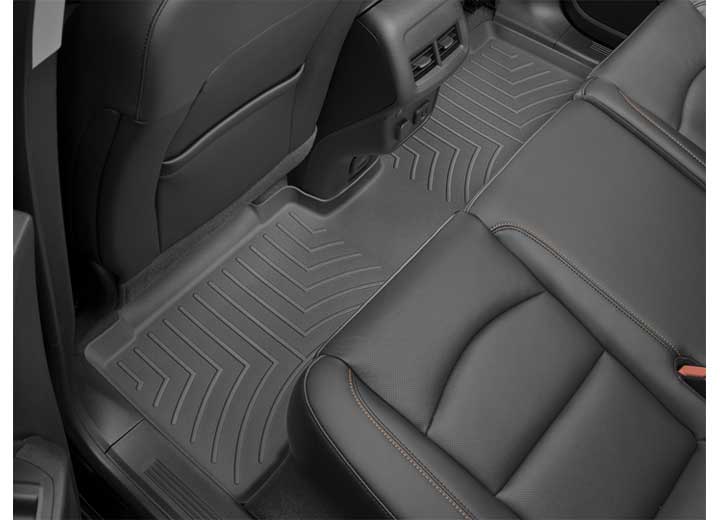 19-C SILVERADO/SIERRA 1500 CREW CAB 1ST ROW BENCH SEATS REAR FLOORLINER BLACK