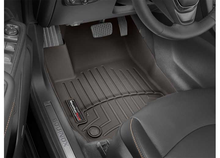 19-C SILVERADO/SIERRA 1500 CREW/EXT CAB FRONT FLOORLINER COCOA