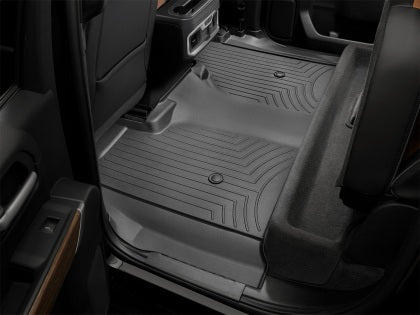 19-C SILVERADO/SIERRA 1500 CREW CAB 1ST ROW BENCH SEATS REAR FLOORLINER BLACK