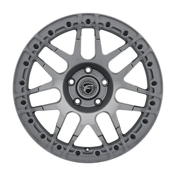 FORGESTAR F14 BEADLOCK SATIN BLACK WHEEL 17x10 +30 5x115BC - F28270071P30