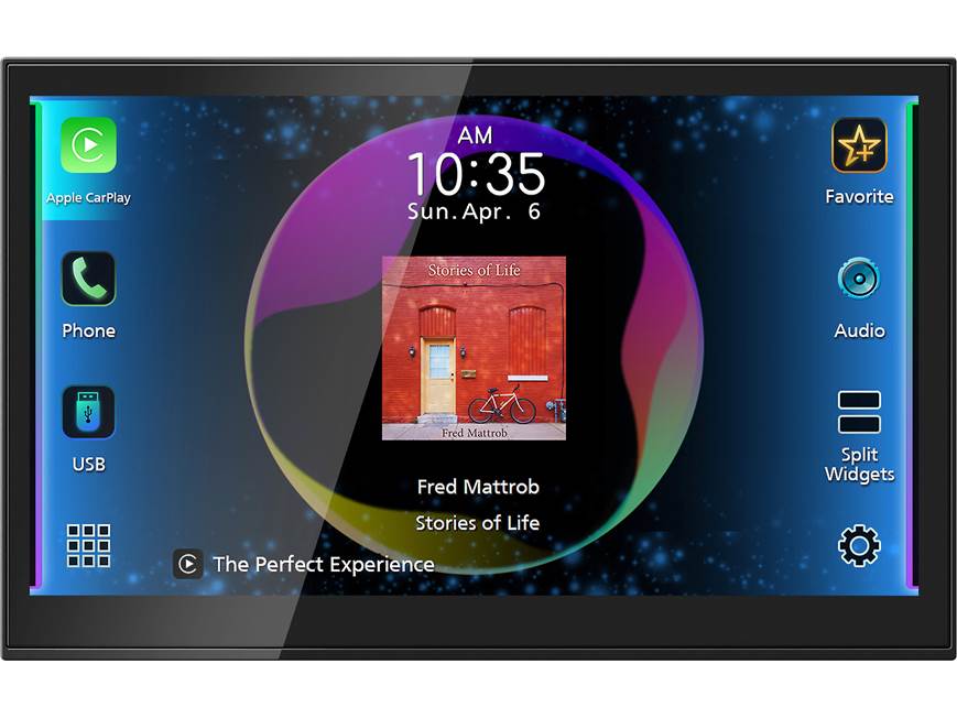 DIRECT REPLACEMENT DIGITAL MULTIMEDIA RECEIVER WITH 8" TOUCHSCREEN DISPLAY