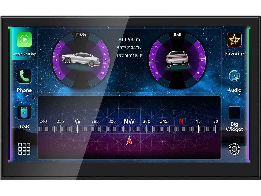 DIRECT REPLACEMENT DIGITAL MULTIMEDIA RECEIVER WITH 8" TOUCHSCREEN DISPLAY